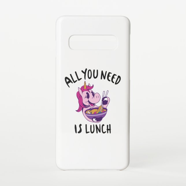 All you need is lunch samsung galaxy case (Back)