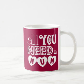 All You Need is Mum Coffee Mug