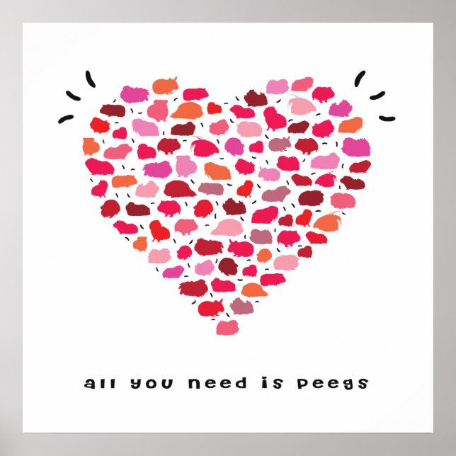 All you need is peegs poster (Front)