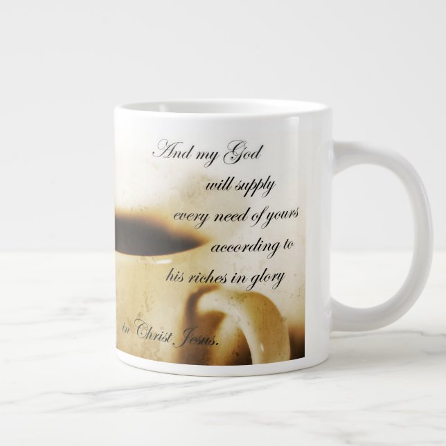 All your needs large coffee mug (Right)