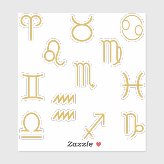 All Zodiac Symbols Set Pack (Sheet)