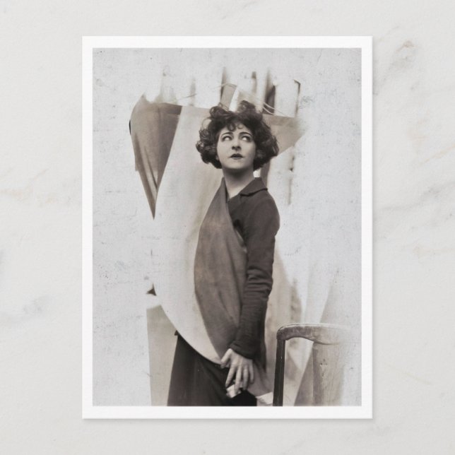 Alla Nazimova, Allegiance to Equality Postcard (Front)