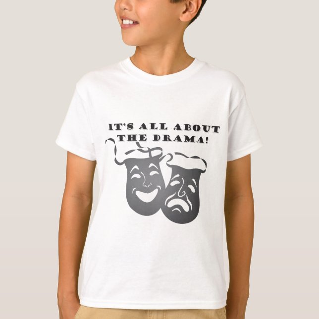 AllAboutTheDrama T-Shirt (Front)