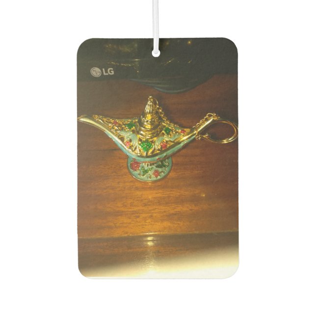 Alladin Lamp  Car Air Freshener (Front)
