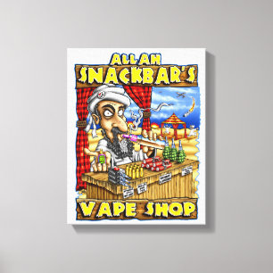 Allah Snackbar's Vape Shop Quality Print