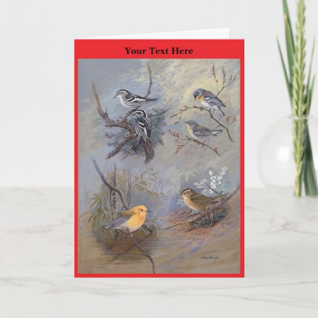 Allan Brooks Birds no2 Thank You Card (Front)