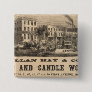 Allan Hay and Company 15 Cm Square Badge