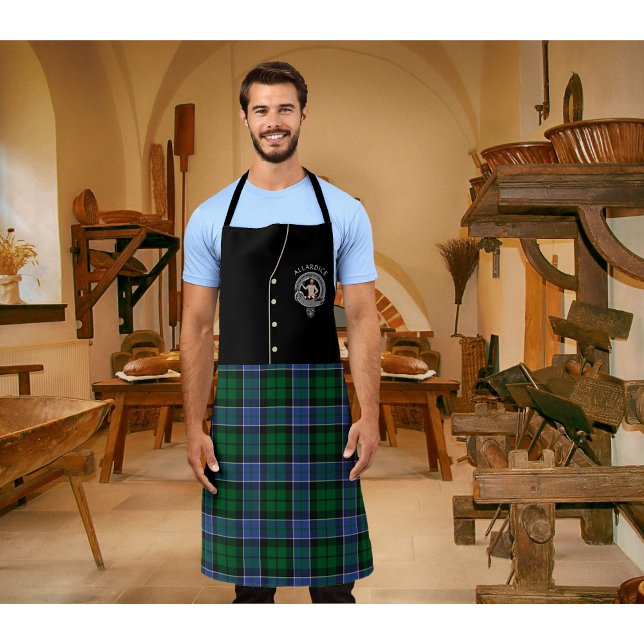 Allardice Clan Badge & Tartan Kilt Apron (Creator Uploaded)