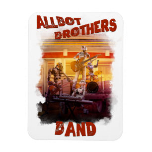 Allbot Brothers Band from Bob's Saucer Repair Magnet