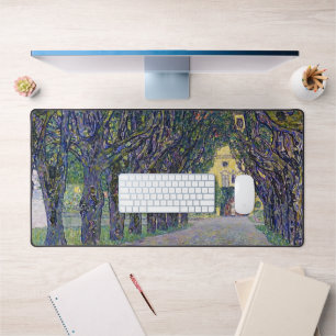 Allee at Schloss Kammer, Gustav Klimt Desk Mat