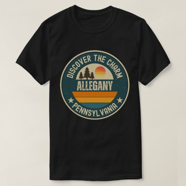 Allegany, Pennsylvania T-Shirt (Design Front)