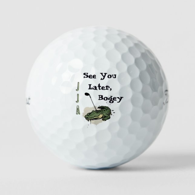 Allegator   Golf Balls (Front)