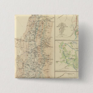 Alleghanies, Valley of Virginia 15 Cm Square Badge