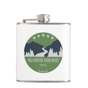Allegheny Highlands Trail Hip Flask