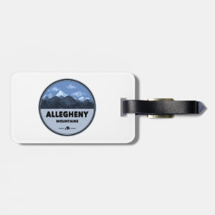 Allegheny Mountains Camping Luggage Tag