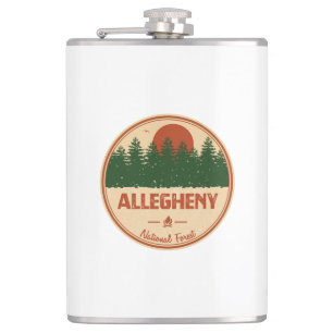 Allegheny National Forest Hip Flask
