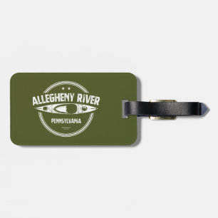 Allegheny River, Pennsylvania Luggage Tag