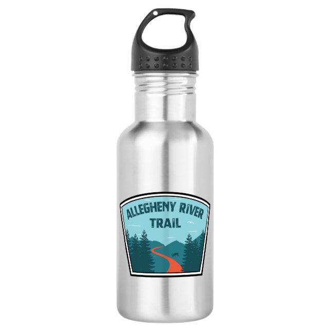 Allegheny River Trail 532 Ml Water Bottle (Front)