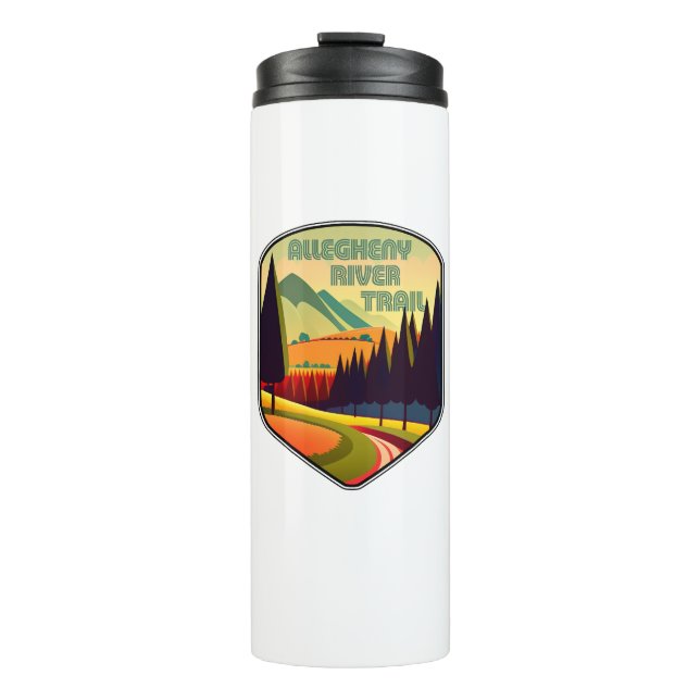 Allegheny River Trail Colours Thermal Tumbler (Front)