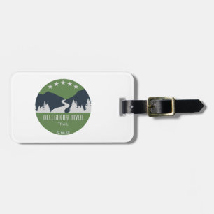 Allegheny River Trail Luggage Tag