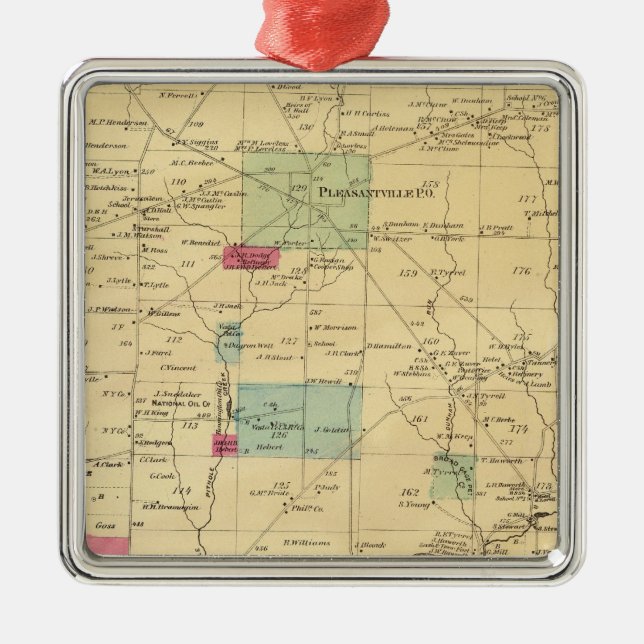 Allegheny Township Metal Tree Decoration (Front)