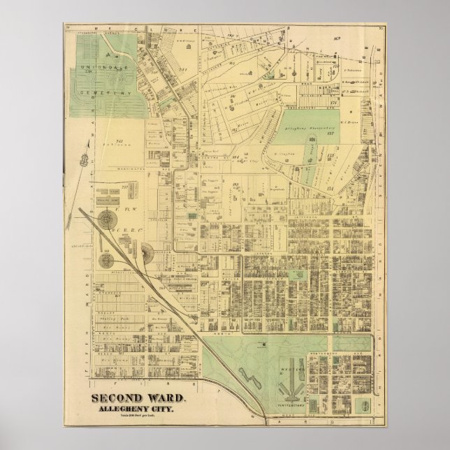 Allegheny ward 2 poster (Front)