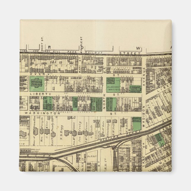 Allegheny ward 4 magnet (Front)