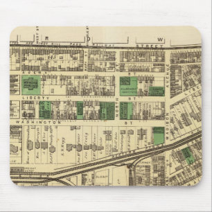 Allegheny ward 4 mouse pad