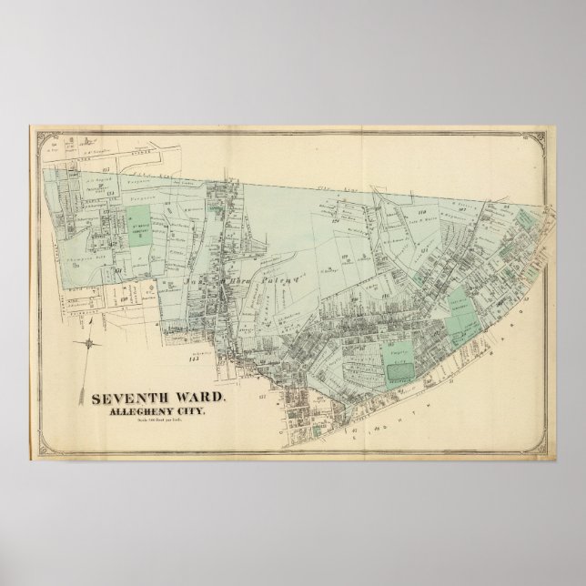 Allegheny ward 7 poster (Front)