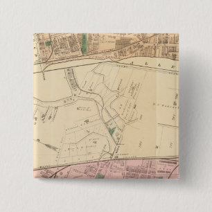 Allegheny ward 9 Sharpsburg 15 Cm Square Badge