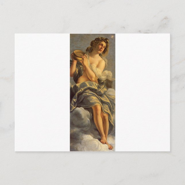Allegoria dell'Inclinazione Artemisia Gentileschi Postcard (Front)