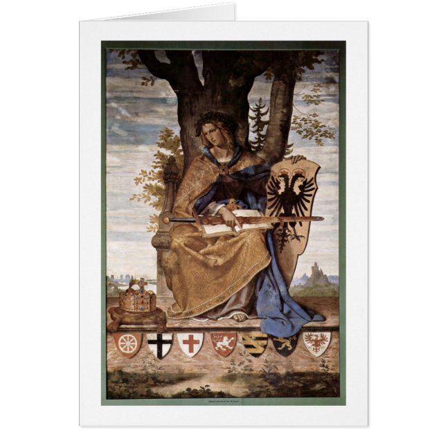 Allegorical Figure Of Germania By Veit Philipp (Front)