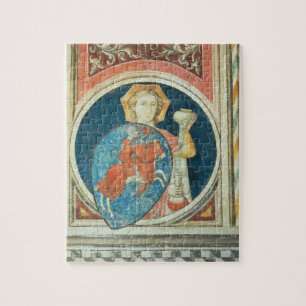 Allegorical figure of Temperance, one of several d Jigsaw Puzzle