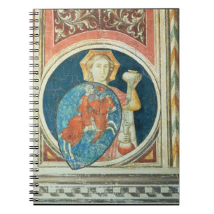 Allegorical figure of Temperance, one of several d Notebook