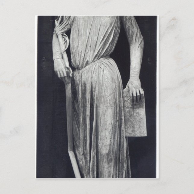 Allegorical figure of The Synagogue Postcard (Front)