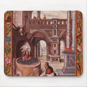Allegorical illustration of an Alchemist at Mouse Pad