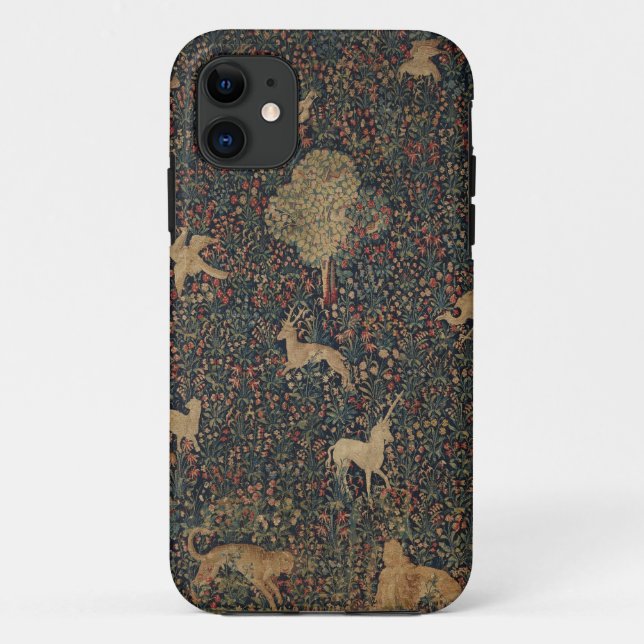 Allegorical Millefleurs Tapestry with Animals Case-Mate iPhone Case (Back)