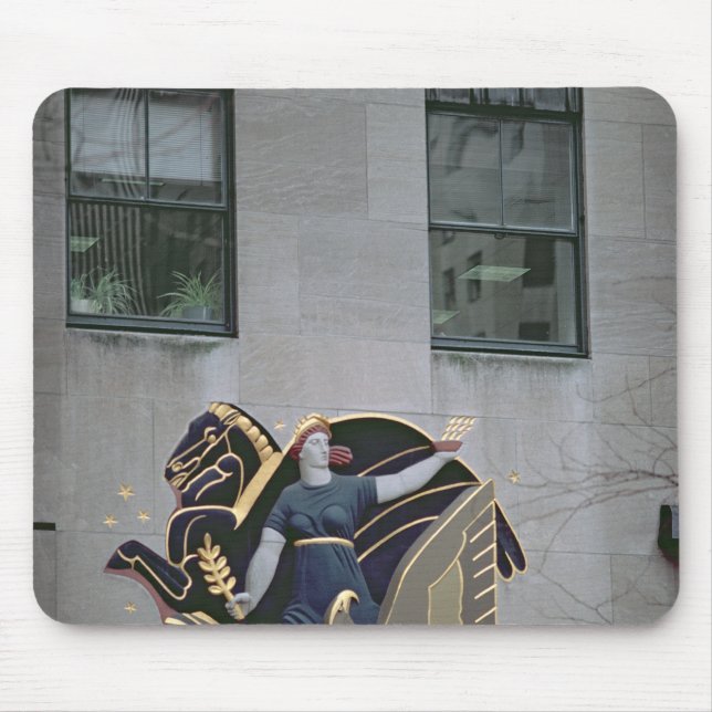 Allegorical scene mouse pad (Front)