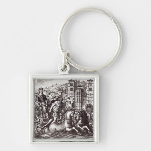 Allegory celebrating key ring