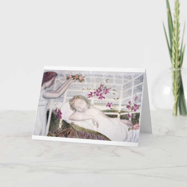 Allegory, Maurice Denis Card (Front)