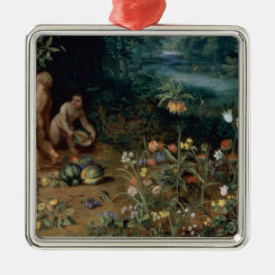 Allegory of Abundance, detail Metal Tree Decoration