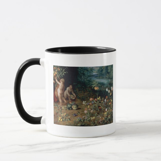 Allegory of Abundance, detail Mug (Left)