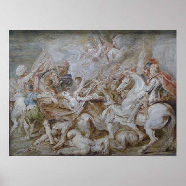 Allegory of Catholic Austria Poster (Front)