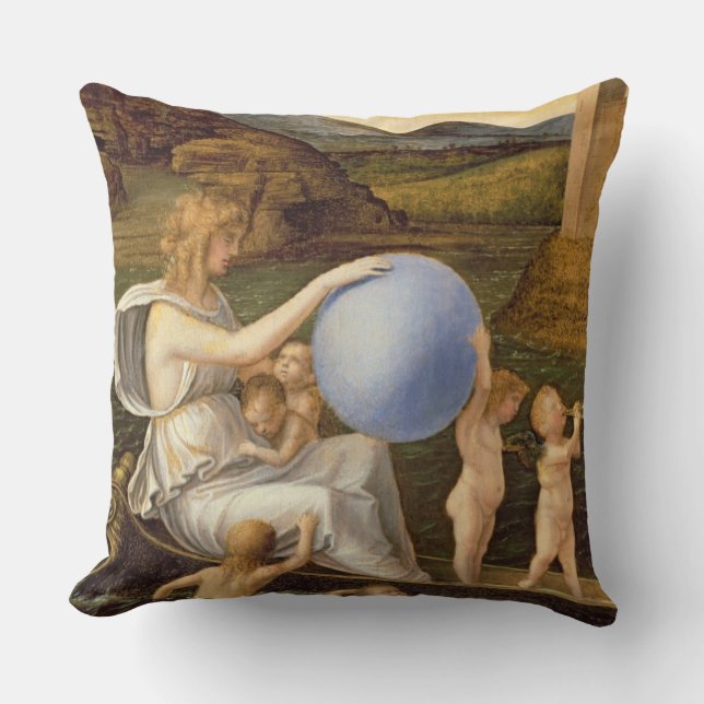 Allegory of Changing Fortune, or Melancholy (oil o Cushion (Front)
