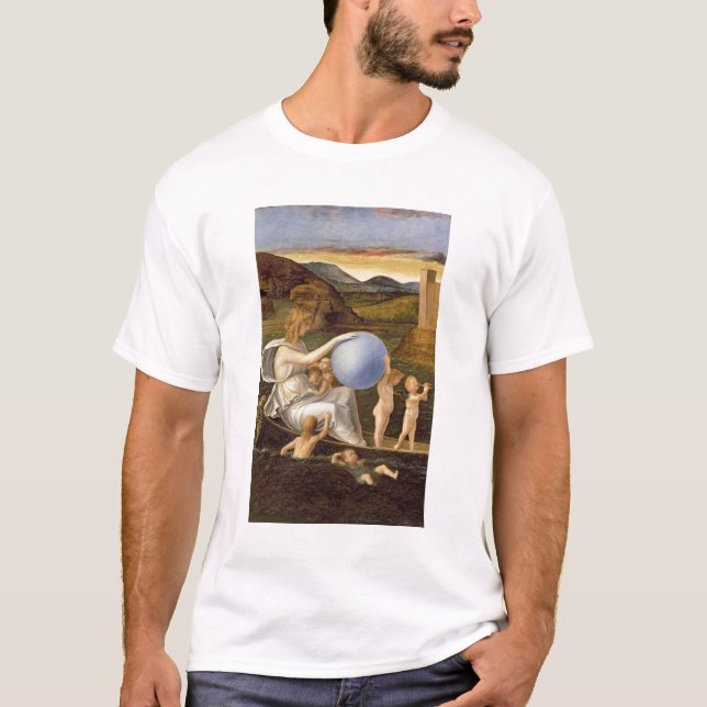 Allegory of Changing Fortune, or Melancholy (oil o T-Shirt (Front)