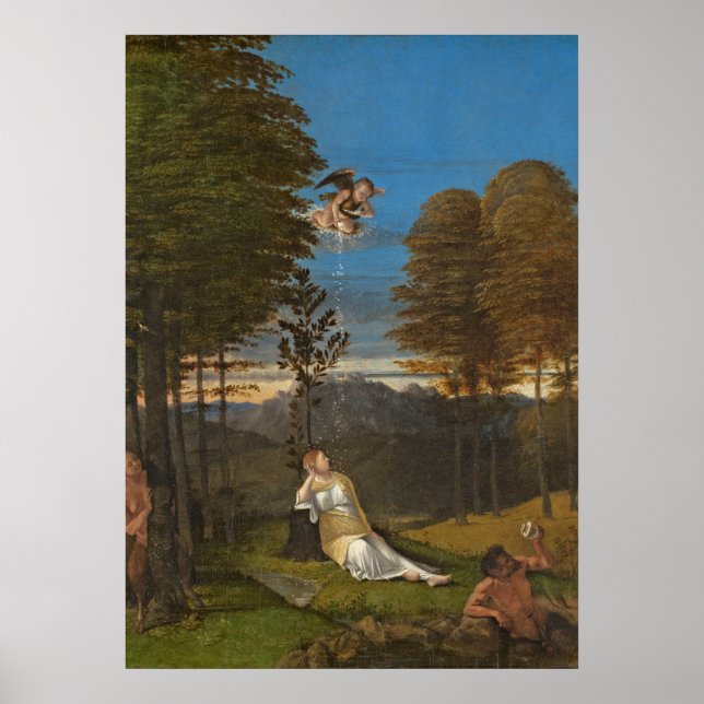 Allegory of Chastity, c. 1505 (oil on panel) Poster (Front)