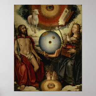 Allegory of Christianity Poster