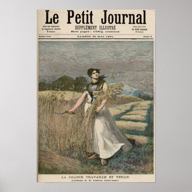 Allegory of France Poster (Front)