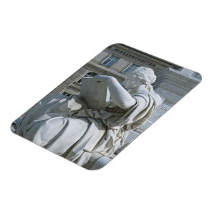 Allegory of History of Schiller Monument in Berlin Magnet