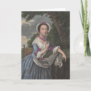 Allegory of June - Greeting Card